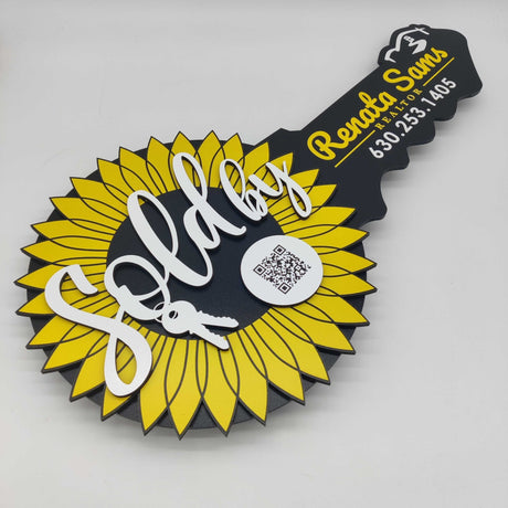 Sold by Sunflower Sign - Real Estate Store