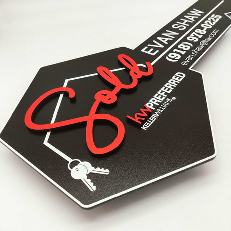 Sold Sign - Real Estate Store