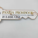 Marble & Mirrored gold Sign