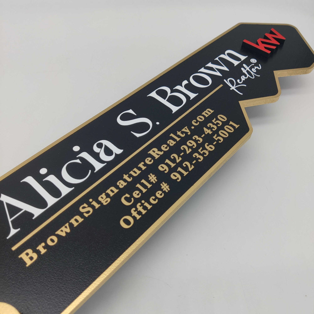 Just Closed Sign "Alicia S Brown"