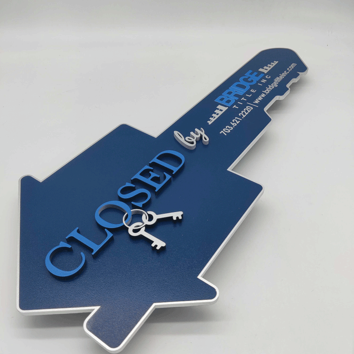 Key Property. Sign Key Shaped Signs for Realtors: Marketing a Property – Real Estate Store