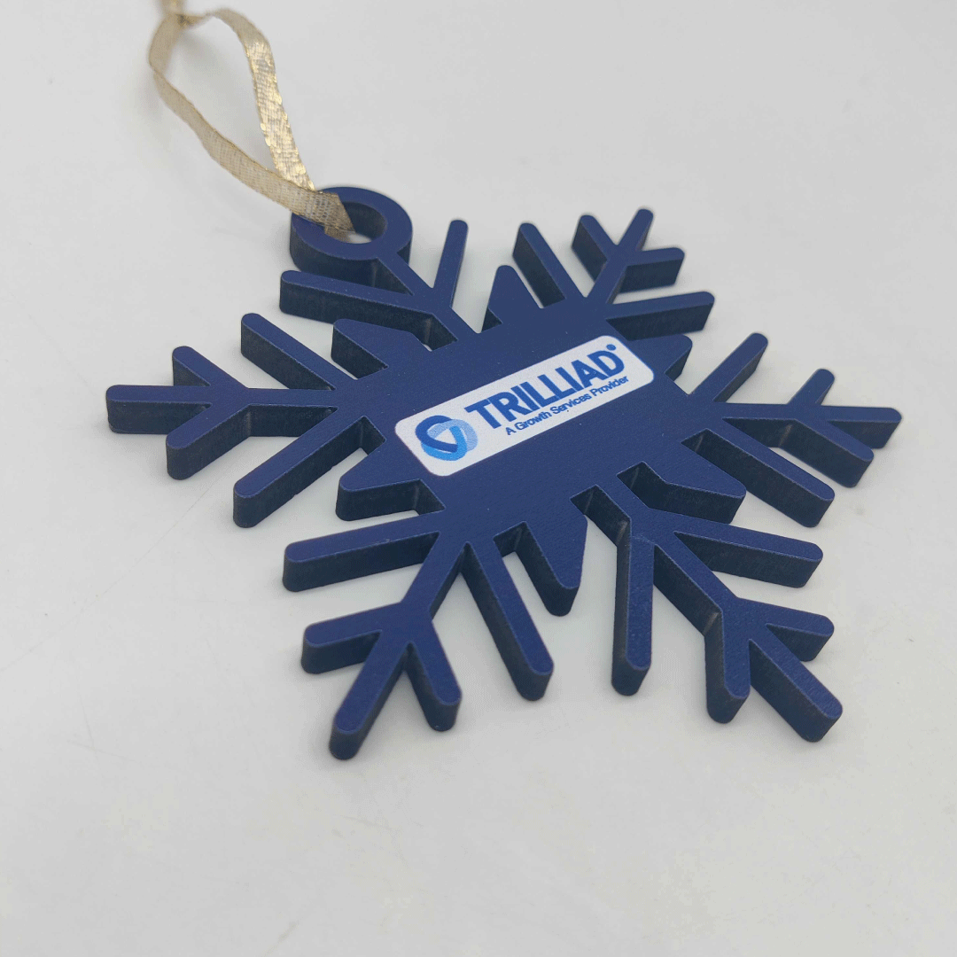 Christmas Ornament With Logo