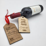 Wine Bottle Tag - Real Estate Store