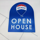 Yard Sign «Arched REMAX Open House Sign»‎ - Real Estate Store