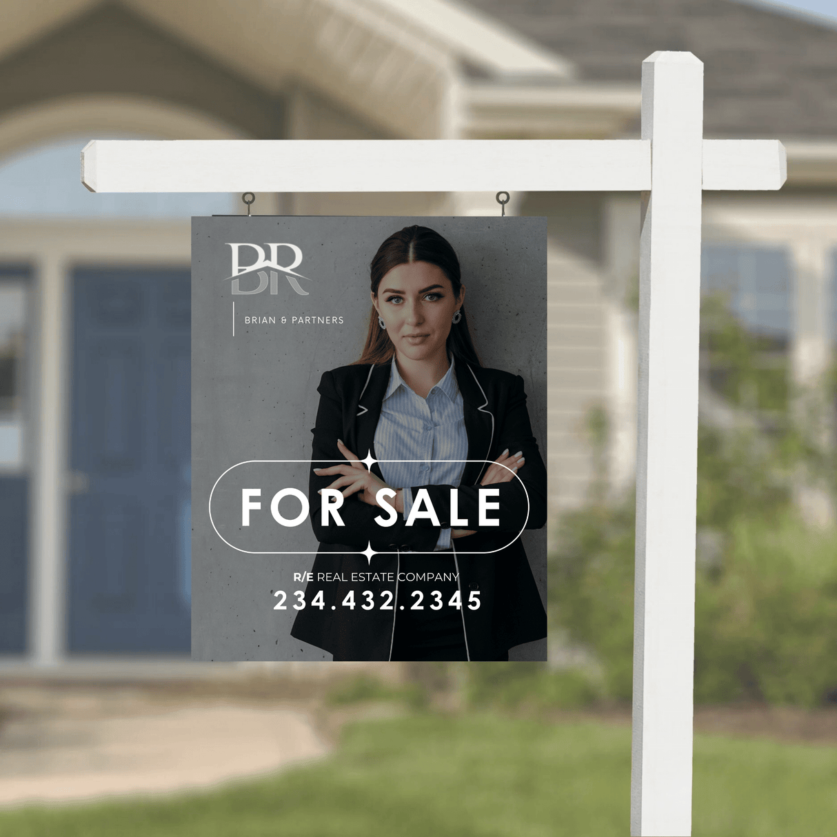 Yard Sign For Sale Sign - Real Estate Store