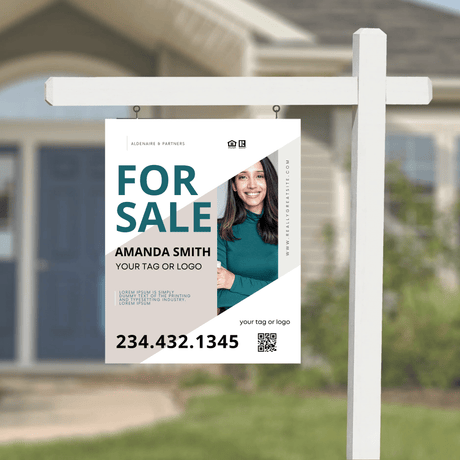 Yard Sign For Sale Sign 8 - Real Estate Store