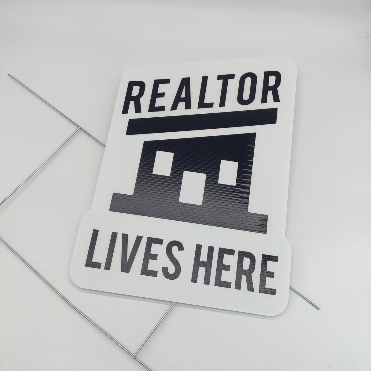 Yard Sign «Realtor Lives Here» - Real Estate Store