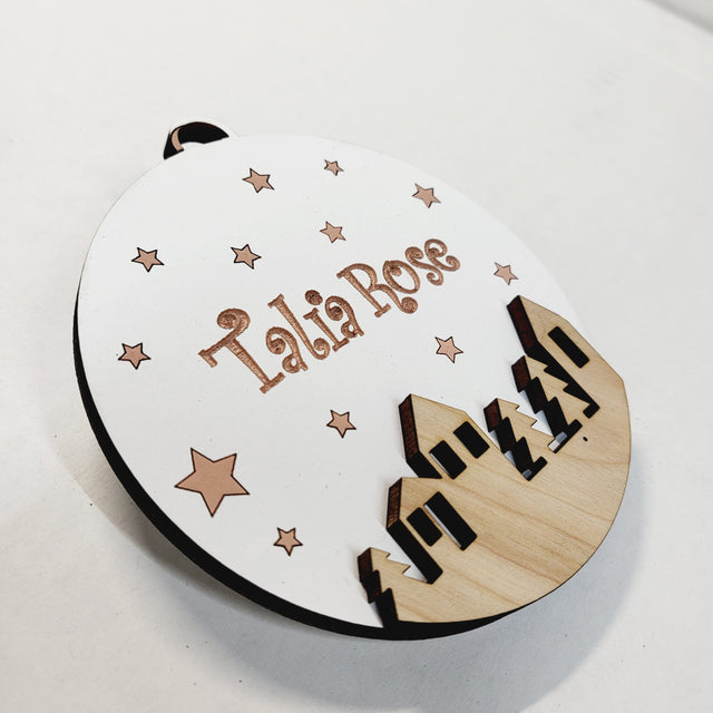 Custom Real Estate Ornaments for Realtor Gifts