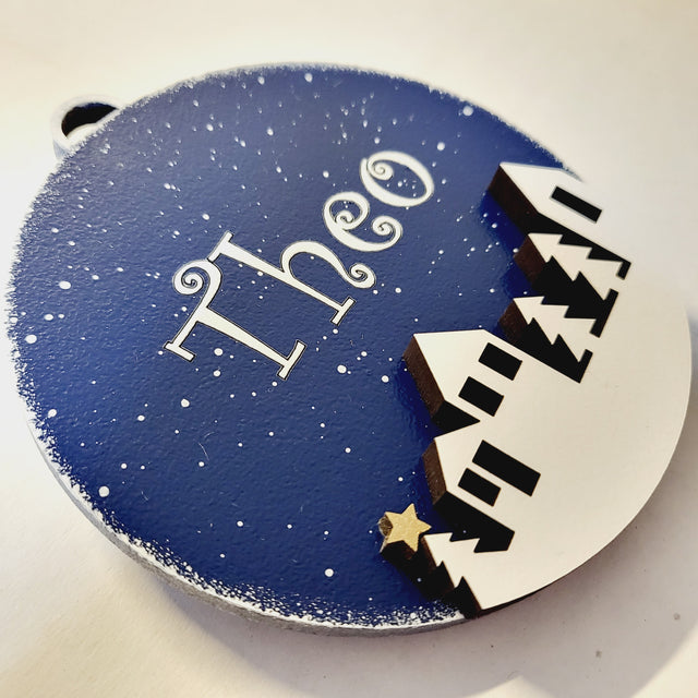 Custom Name ornaments for Christmas